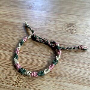 Viviana Woven Bracelet anklet trendy comfortable tie embroidery thread woven gif